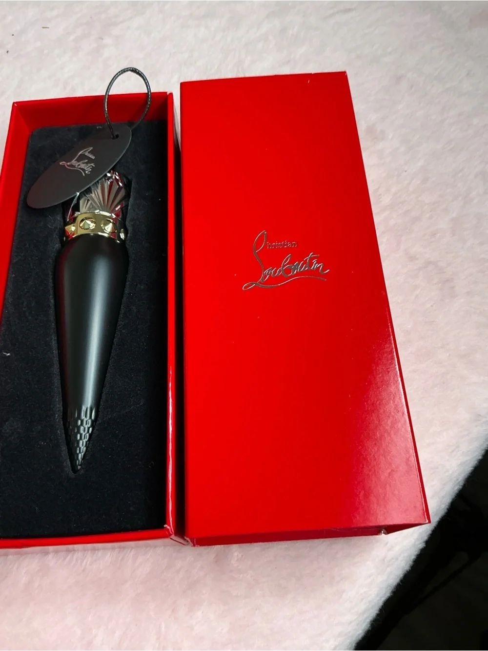Christian Louboutin Black Gold Lipstick (Collectible)